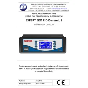 Instrukcja Expert EKO PID Dynamic Z (GALMET ER-040402)