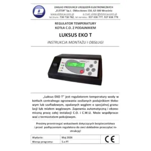 Instrukcja Luksus EKO T