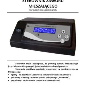 Instrukcja obsługi Sterownik zaworu mieszającego A1